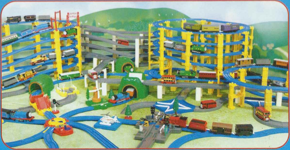 tomy thomas and friends motor road and rail