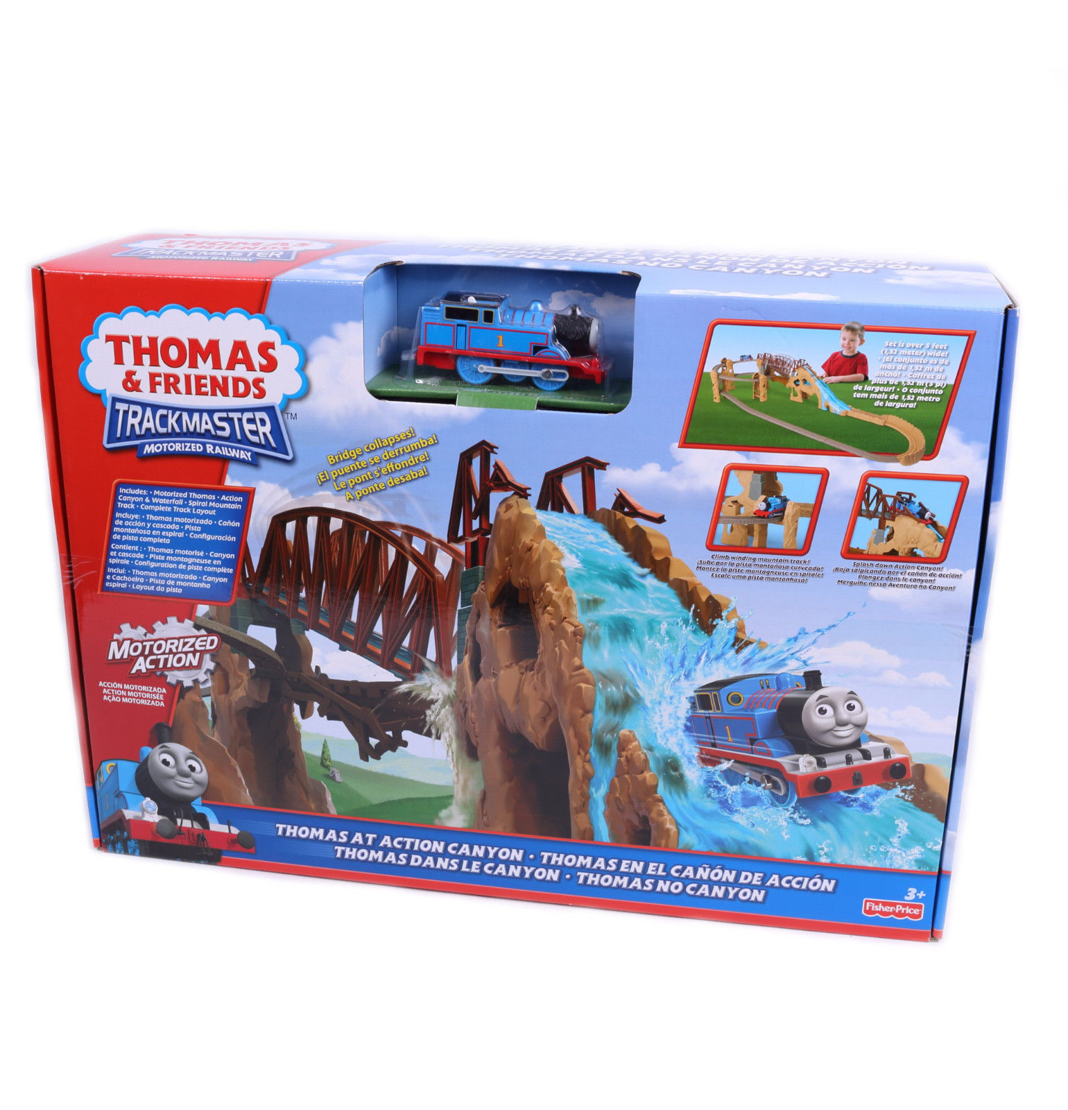 Thomas at Action Canyon Thomas and Friends TrackMaster Wiki FANDOM