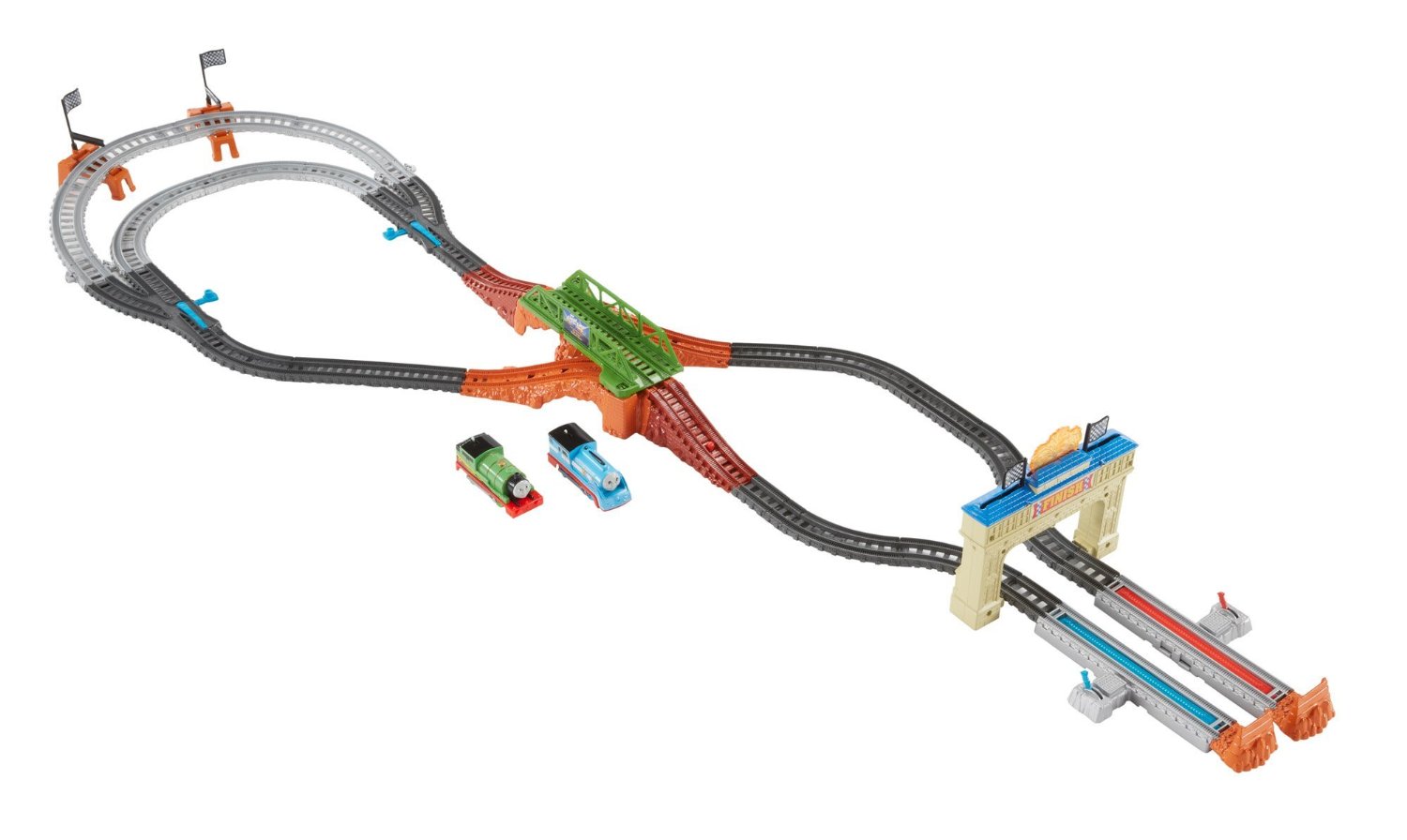 trackmaster great race set instructions