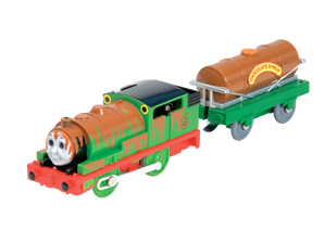 Fisher-Price Thomas and Friends Trackmaster Percy’s Chocolate Crunch Train New