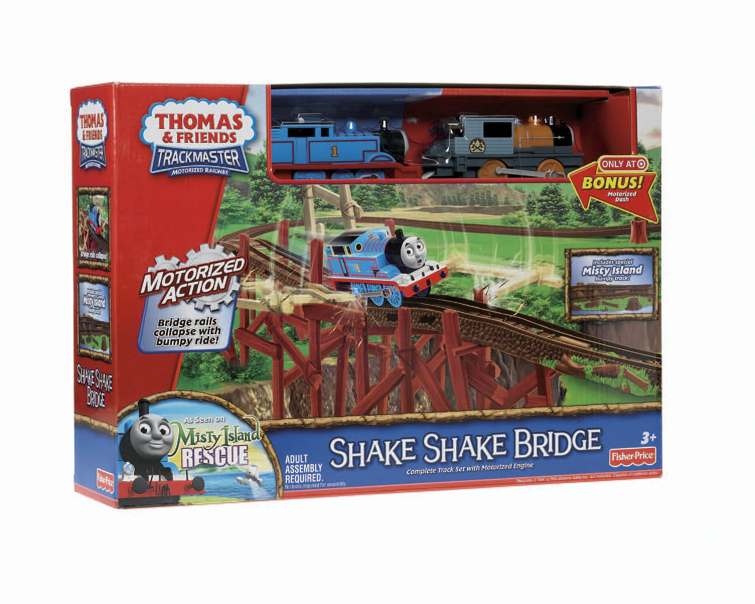 thomas trackmaster shake shake bridge