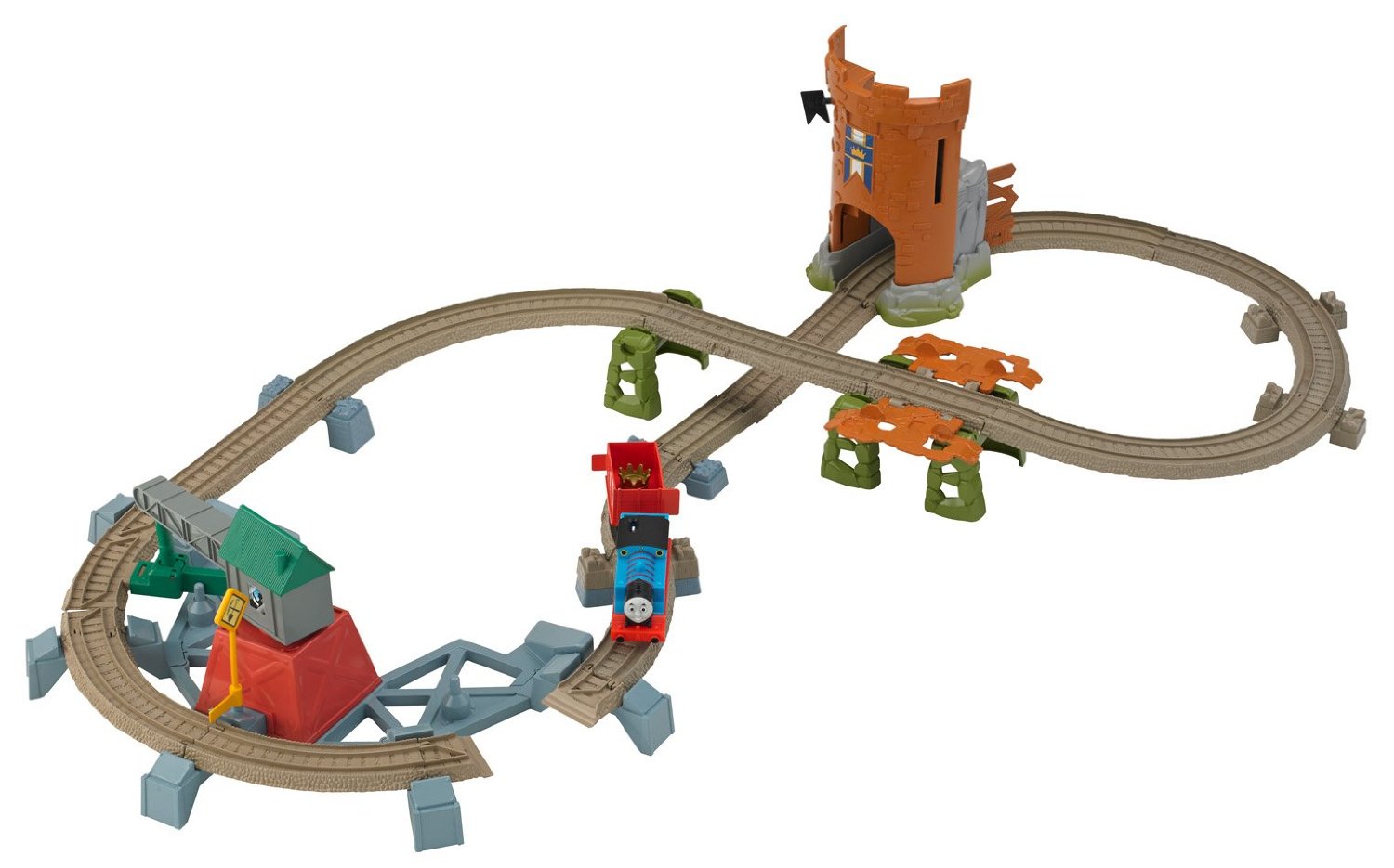 thomas and friends trackmaster castle quest set