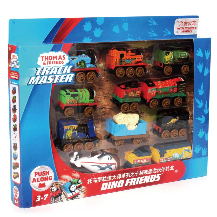 thomas and friends trackmaster deluxe dino escape set