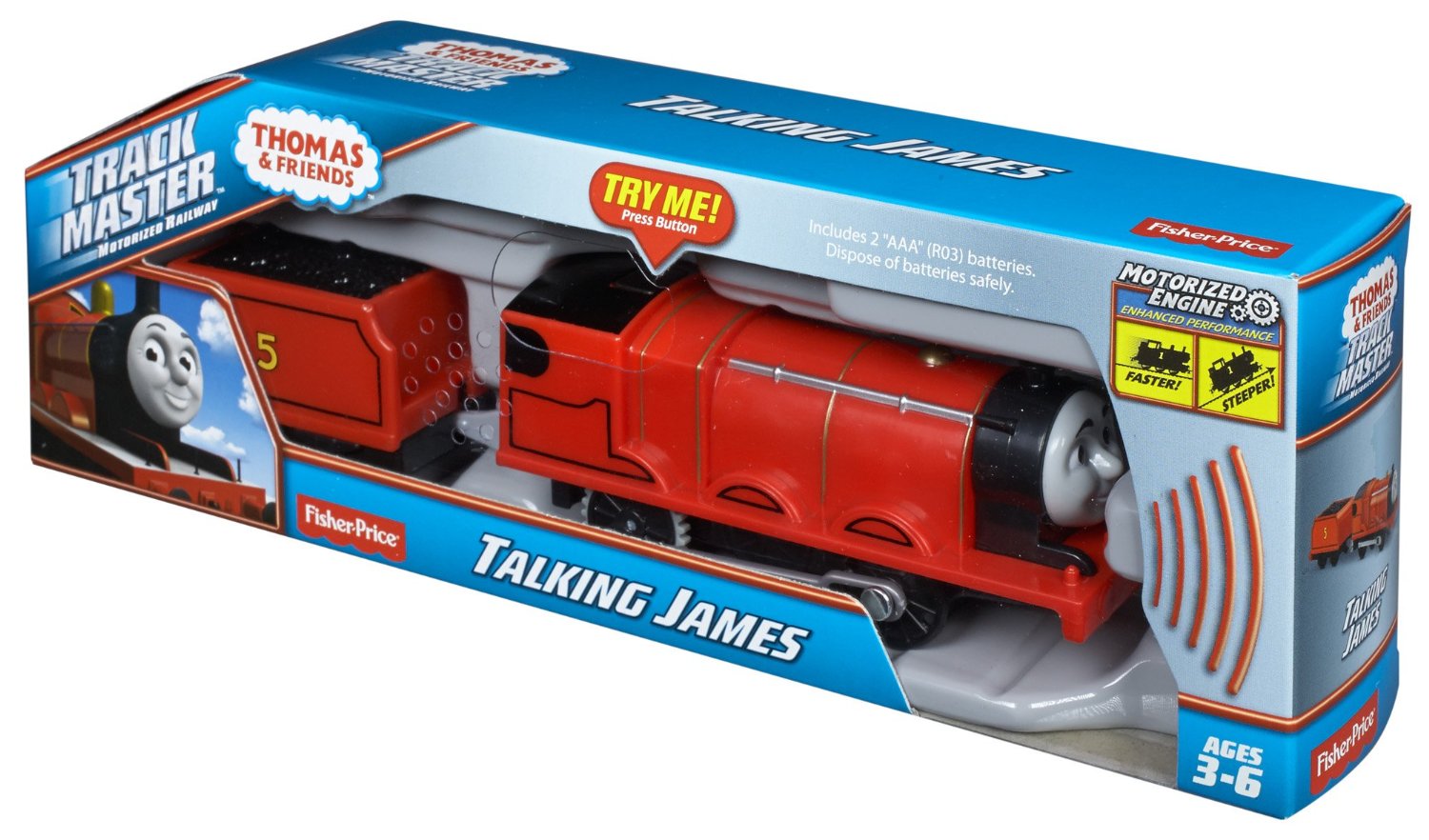 Thomas and friends Trackmaster Джеймс