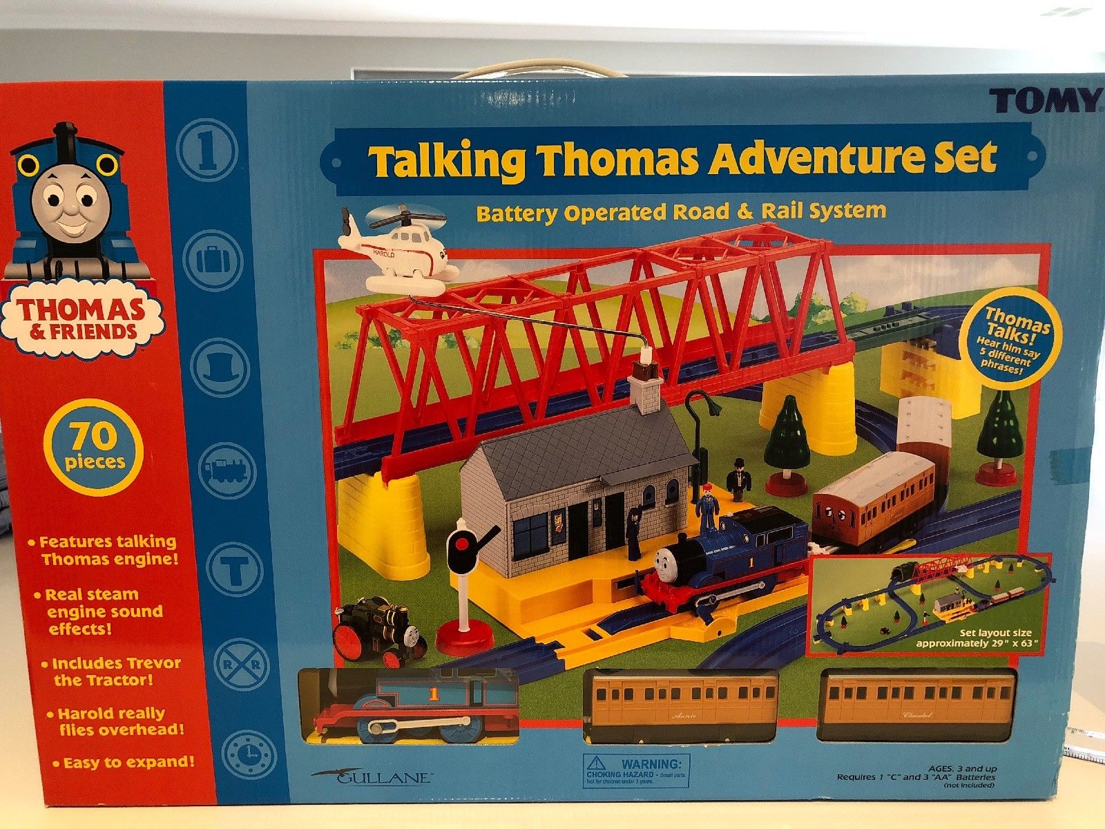 tomica world thomas adventure set