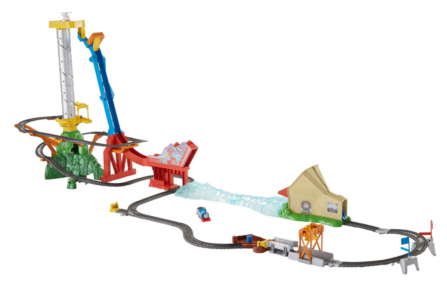 thomas trackmaster sky high bridge jump