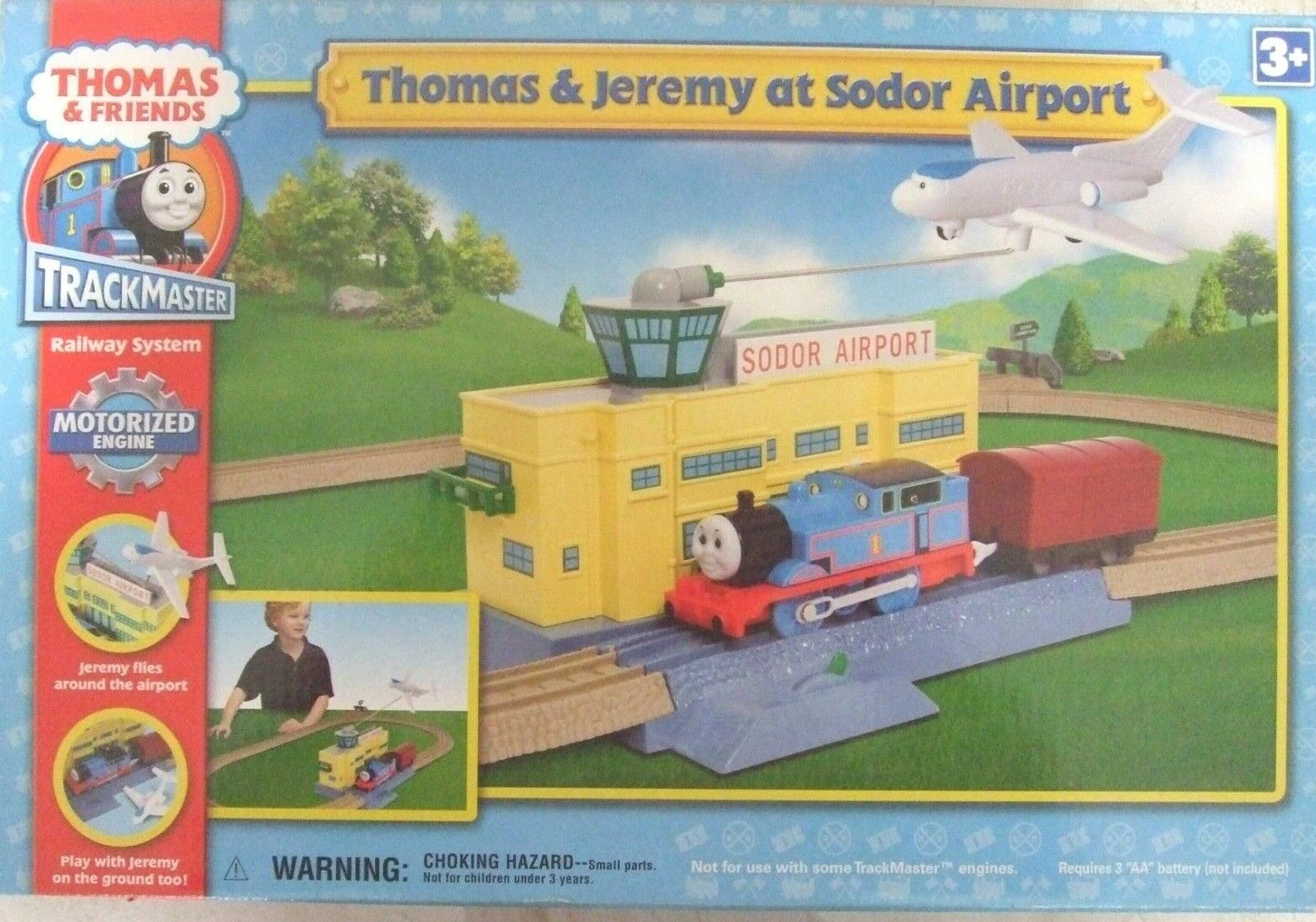 Thomas and Jeremy at Sodor Airport Thomas and Friends TrackMaster