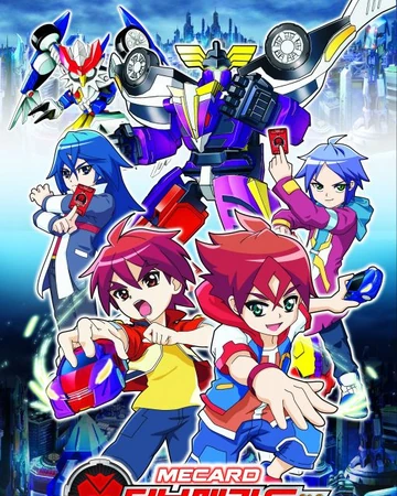 turning mecard characters