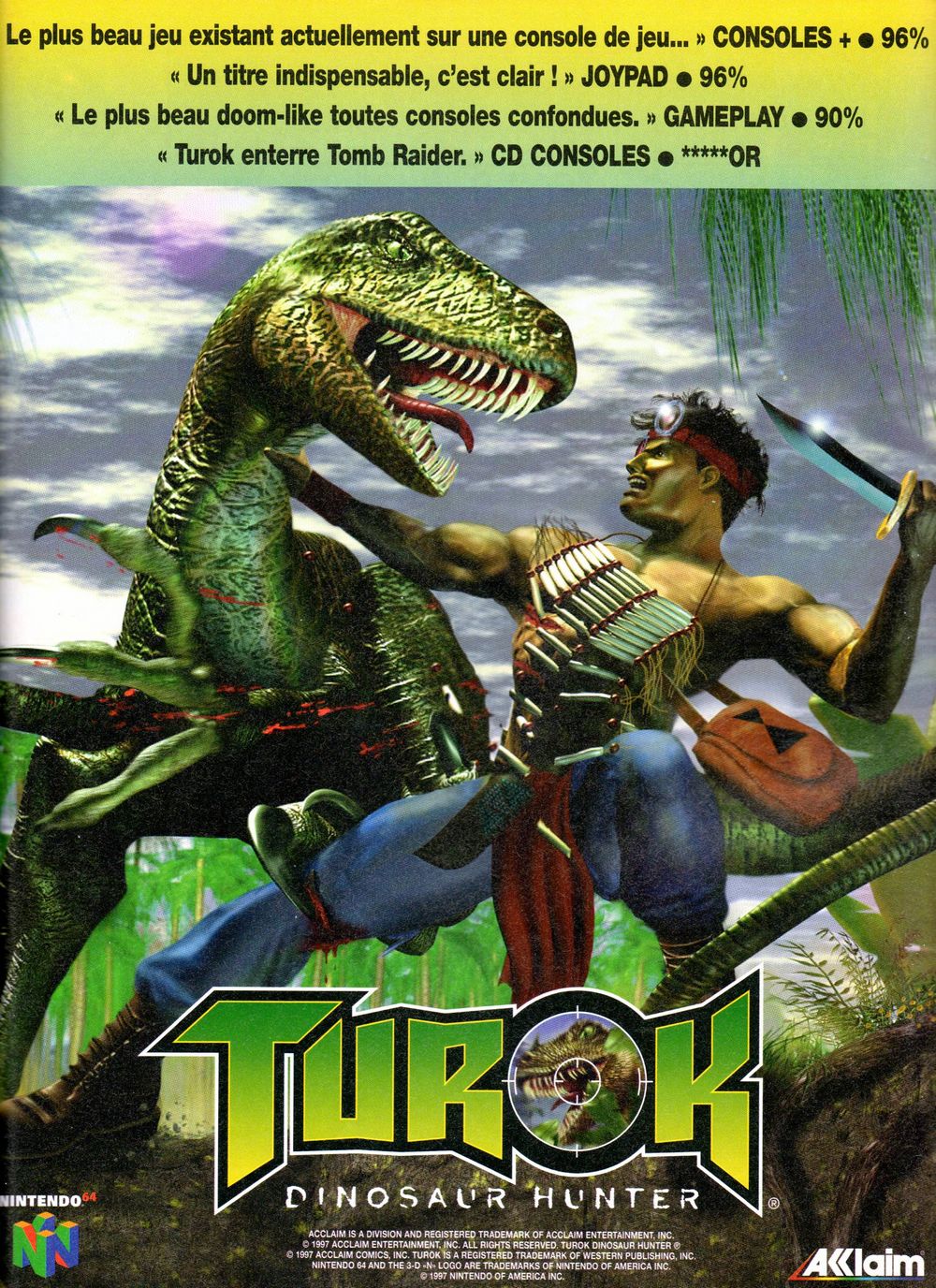 turok dinosaur hunter weapons
