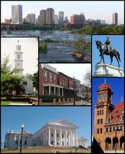 Collage of Landmarks in Richmond, Virginia v 1-1-