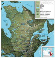 Map of Quebec