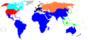 Map of the World Colonization