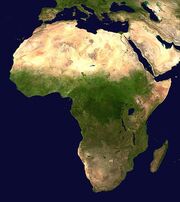 534px-Africa satellite orthographic