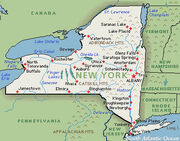 New York map