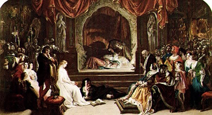 hamlet play shakespeare maclise scene claudius painting deception wiki his english turtledove background william kean father