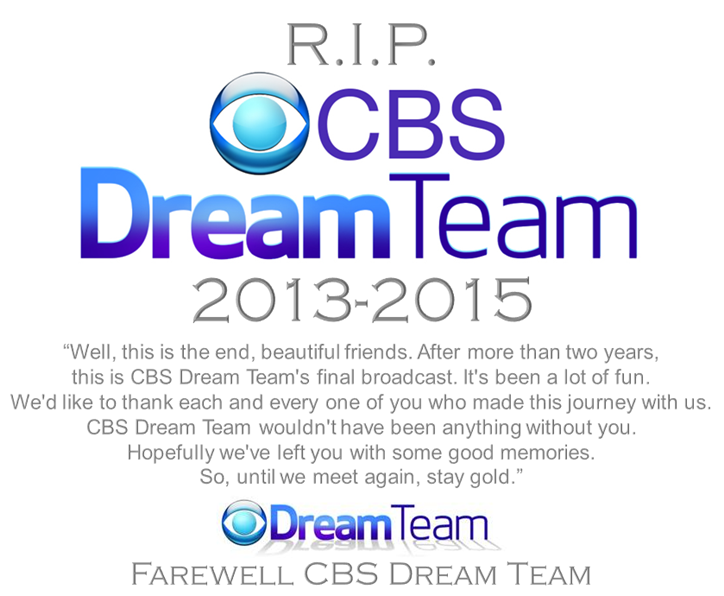 Image Farewell CBS Dream Team.png TV Database Wiki FANDOM powered