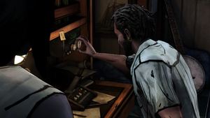 TWD Michonne - Pete e o rádio