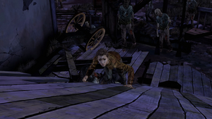 Amid The Ruins - Jane subindo o deck