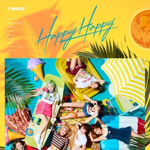 Happy Happy Single Gallery Twice Wiki Fandom