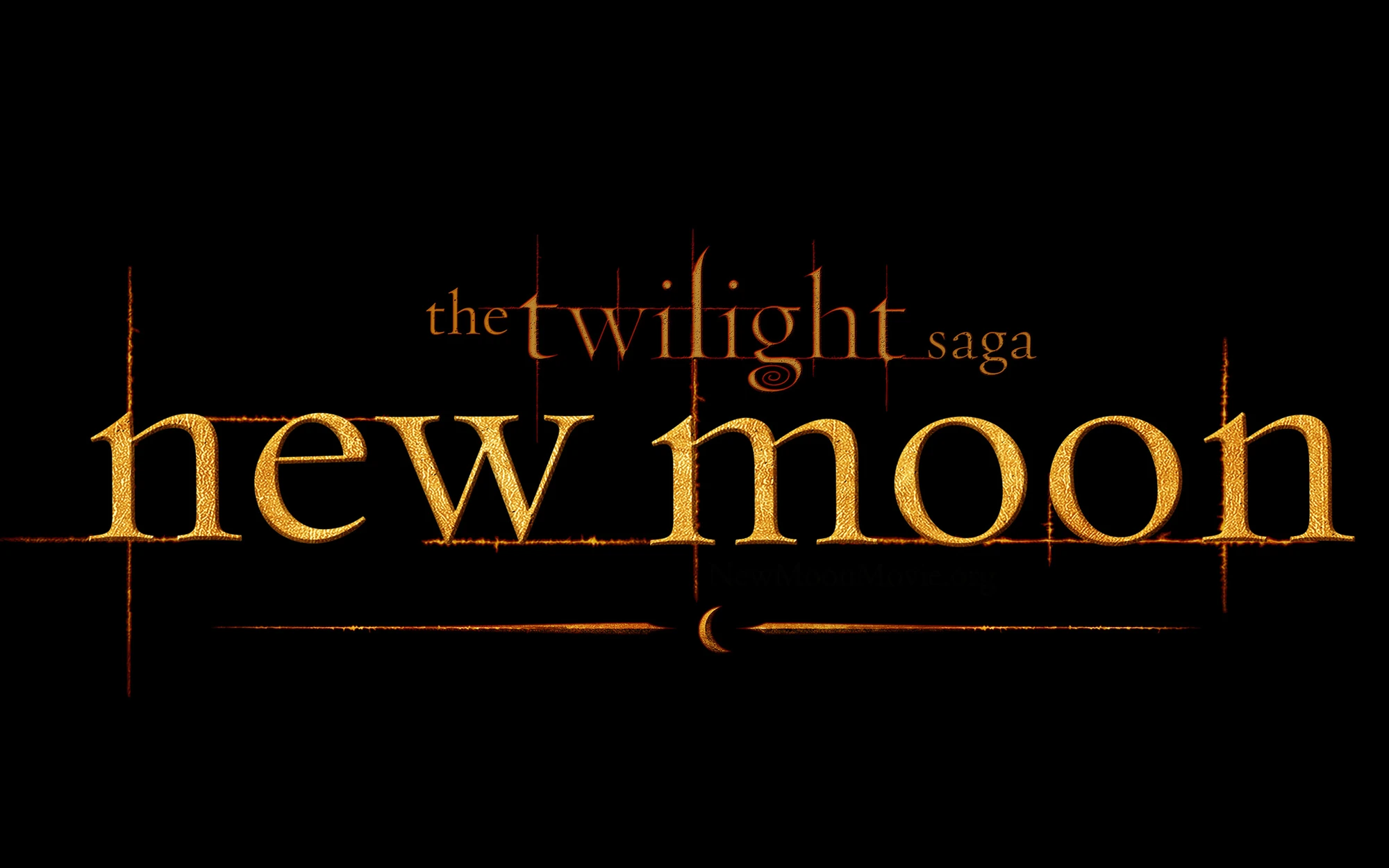Image New moon logo 2560x1600 jpg Twilight Saga Wiki FANDOM 