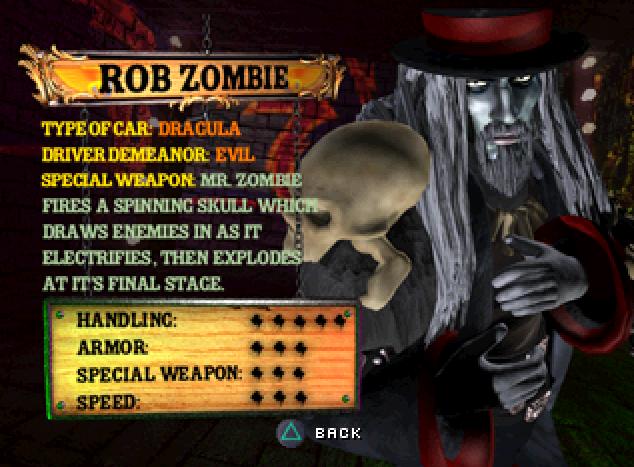 Rob Zombie Twisted Metal Wiki Fandom Powered By Wikia 5329