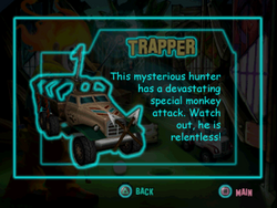 Twisted Metal - Small Brawl - Trapper bio