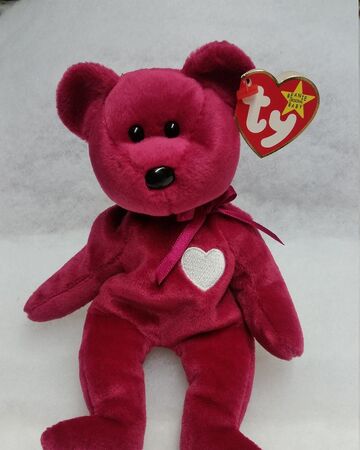 1999 valentina beanie baby