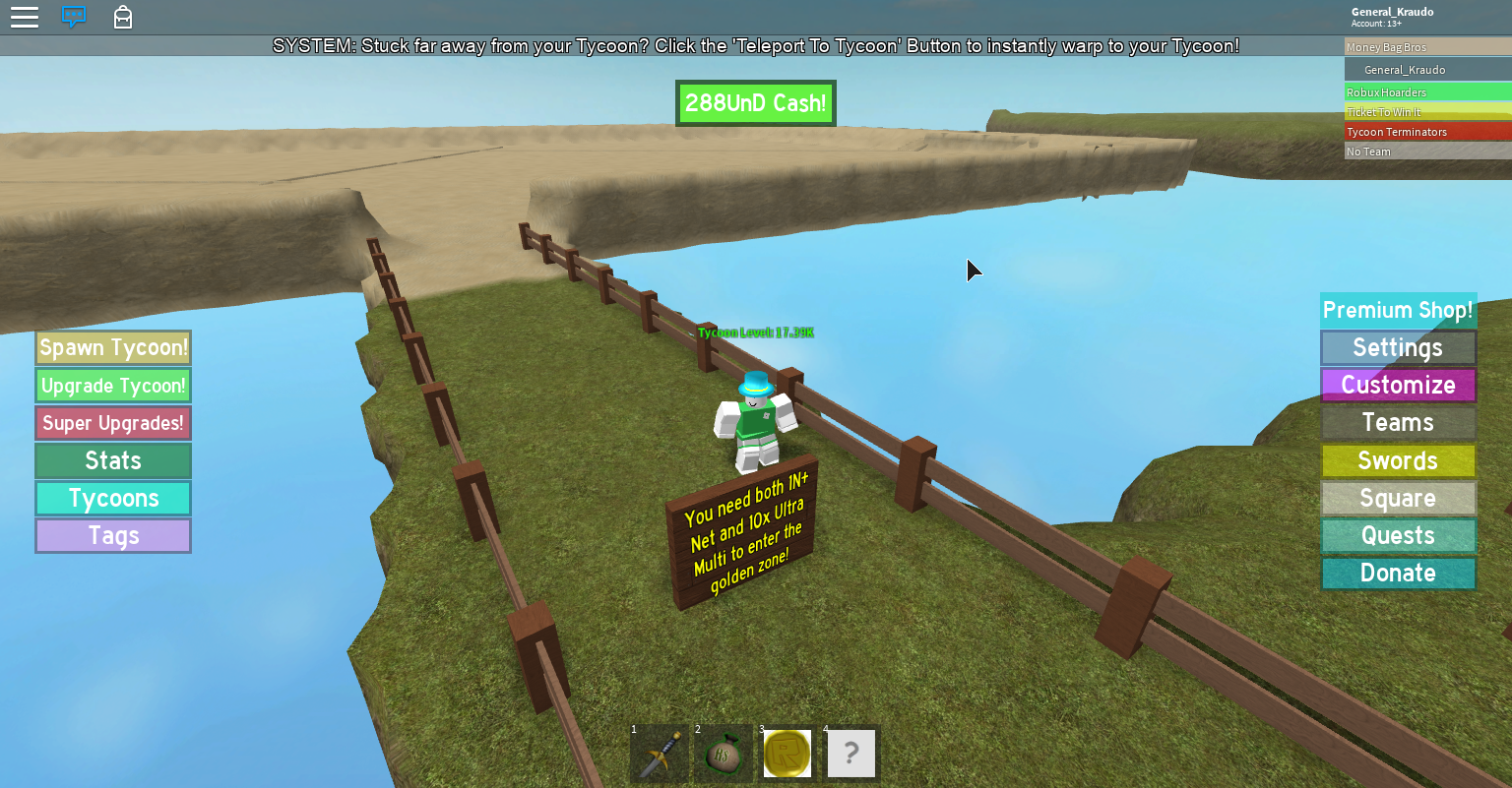 Tycoon Simulator Roblox