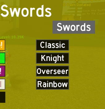 Swords Tycoons Tycoon Simulator Roblox Wiki Fandom - how to spawn with a sword in a roblox game