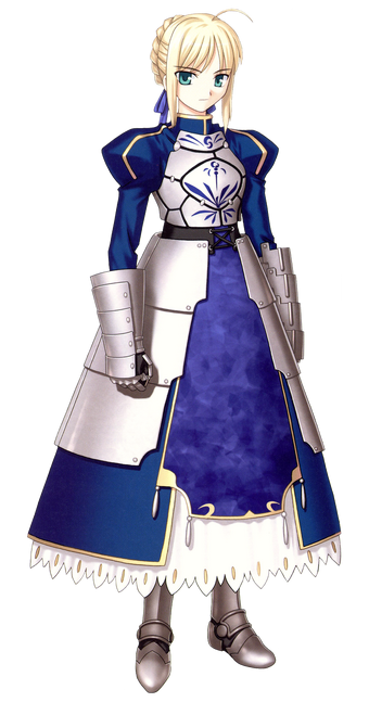 Saber Fate Stay Night Type Moon Fanon Wiki Fandom