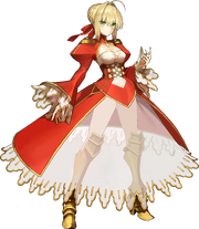 Playable Saber Fate Extra Type Moon Wiki Fandom