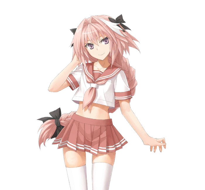 Astolfo (アストルフォ) School Uniforms | Fate (フェイト) Minecraft Skin