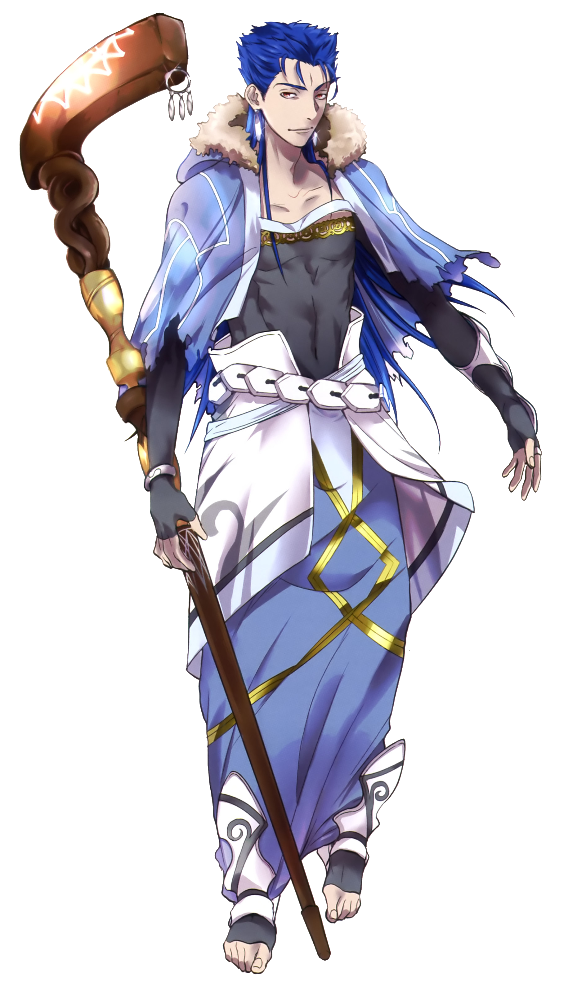 Wallpaper Caster Fate Grand Order Cu Chulainn Type Moon Wiki Fandom HD