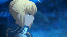 Saber fait face à Lancer (stay night)