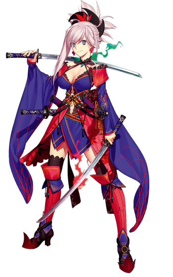 Saber Fategrand Order Musashi Type Moon Wiki Fandom Powered By 5622