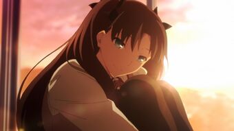 Wallpaper Rin Tohsaka Type Moon Wiki Fandom For iPhone