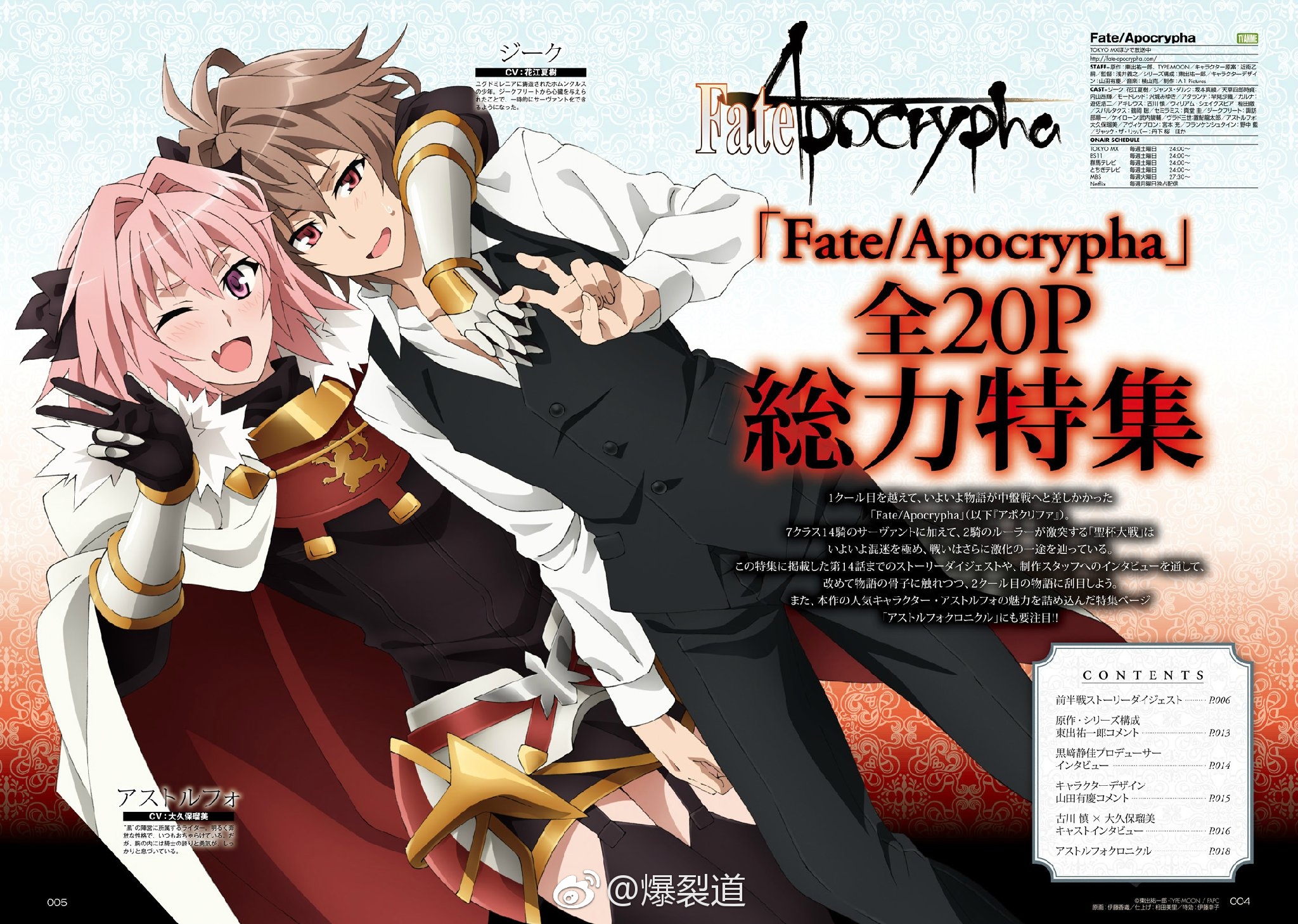 Fate Apocrypha Protagonists Characters Tv Tropes