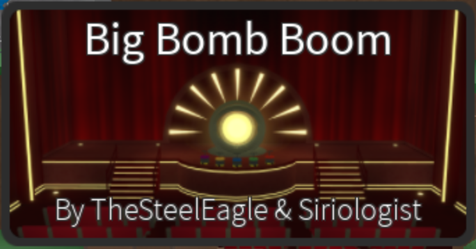 Big Bomb Boom Typical Games Wiki Fandom - roblox epic minigames the crusher on spotify