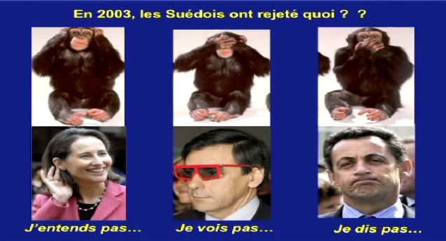 P J´entends pas... Je ne vois pas... Je dis pas...