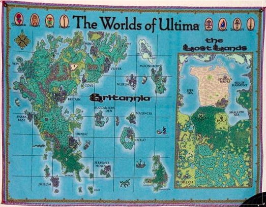 Ultima Online HQ Britannia / T2A - Lost Lands / Ilshenar Maps? : r ...