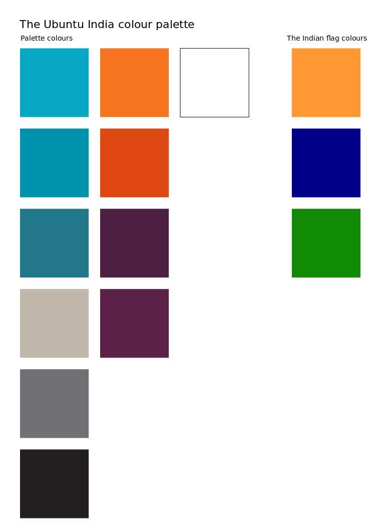 The Ubuntu color palette Ubuntu India Design and Management Wiki Fandom