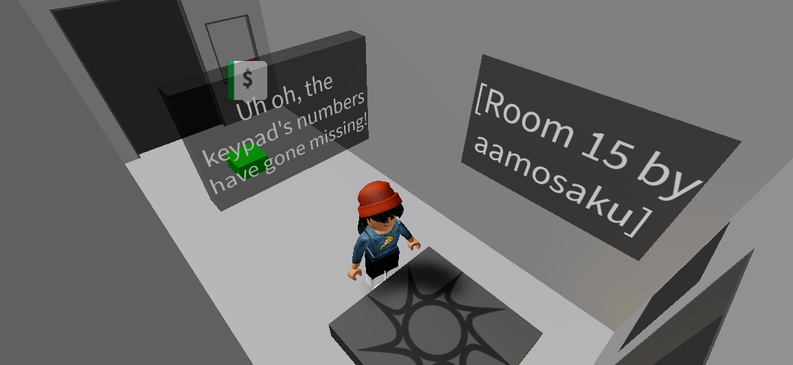 Room 15 Untitled Door Game Wiki Fandom - roblox keypad door