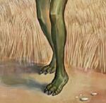 Three toed Saurian