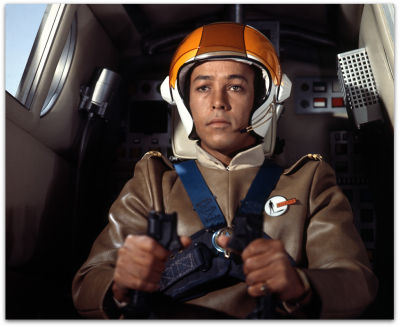 Carlin flies sky one in ufo
