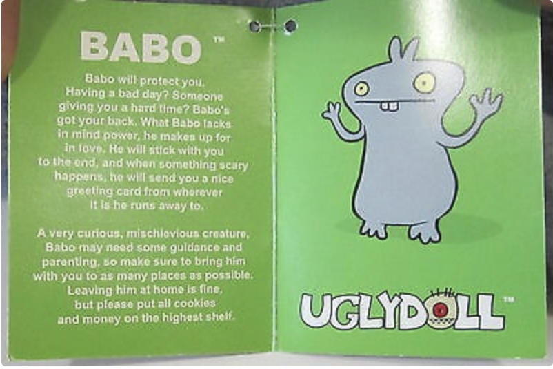 Babo | Uglydoll wiki | Fandom