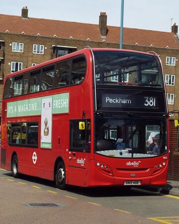 London Buses Route 381 Uk Transport Wiki Fandom - london roblox bus