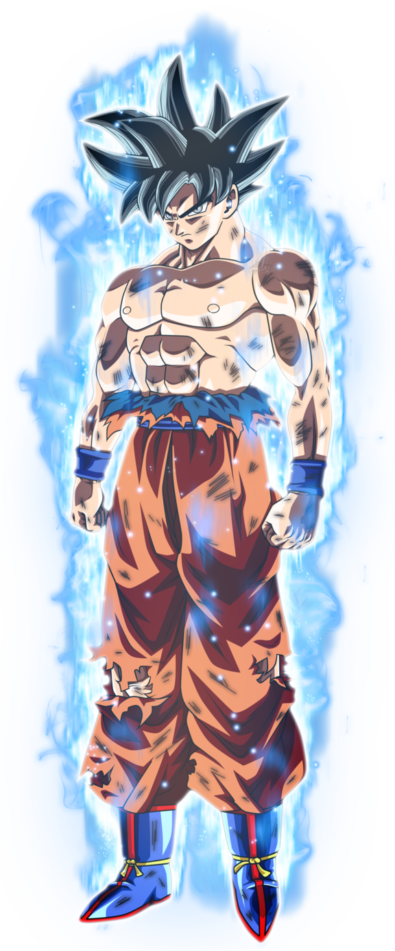 Image - Ultra Instinct Goku Artwork (Jared).png | Ultimate Dragon Ball Z VS Battles Wiki ...