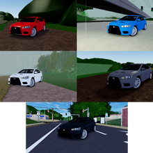 Roblox Ultimate Driving Lancer Evo