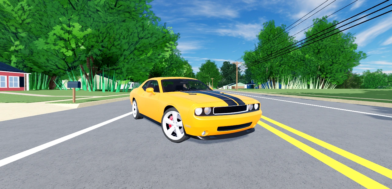 Roblox dodge car