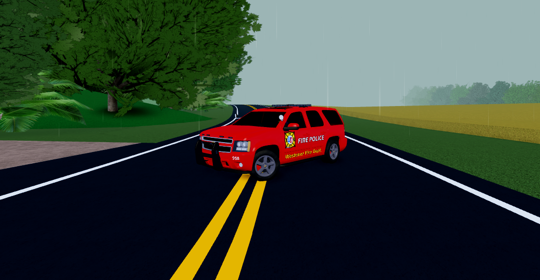 Ultimate Driving Roblox Fire Truck